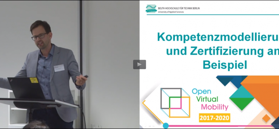 Talk on Competencies at eLearning Symp Potsdam 2018